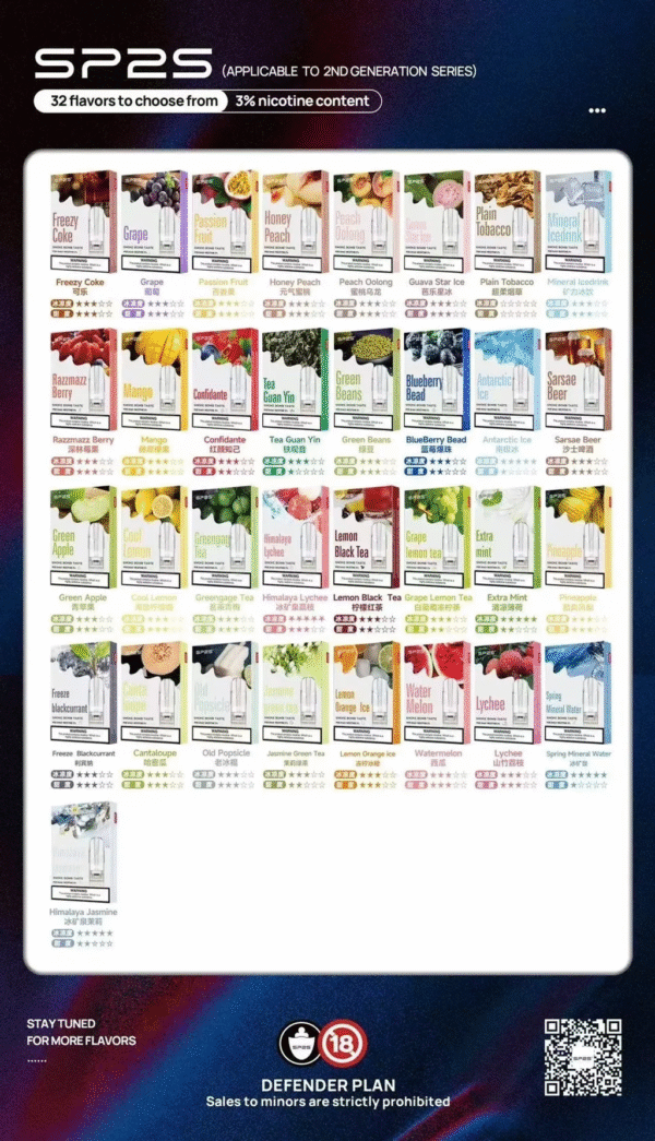 SP2S煙彈 一代通用 ✨3顆入 🔥SP2連續5年銷量冠軍 限時優惠活動 {滿十送SP經典款主機}【滿20盒送SP套裝】
